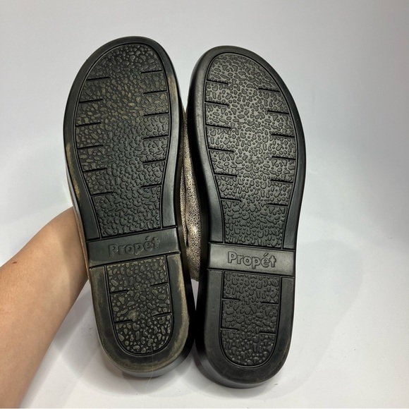 Propet silver 3 strap sandals comfort shoes size 8.5 - Picture 5 of 7